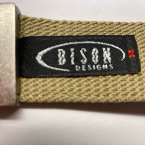 BISON Designs Men’s Reversible Heavy-Duty Nylon and Leather Size 38 - Picture 8 of 8